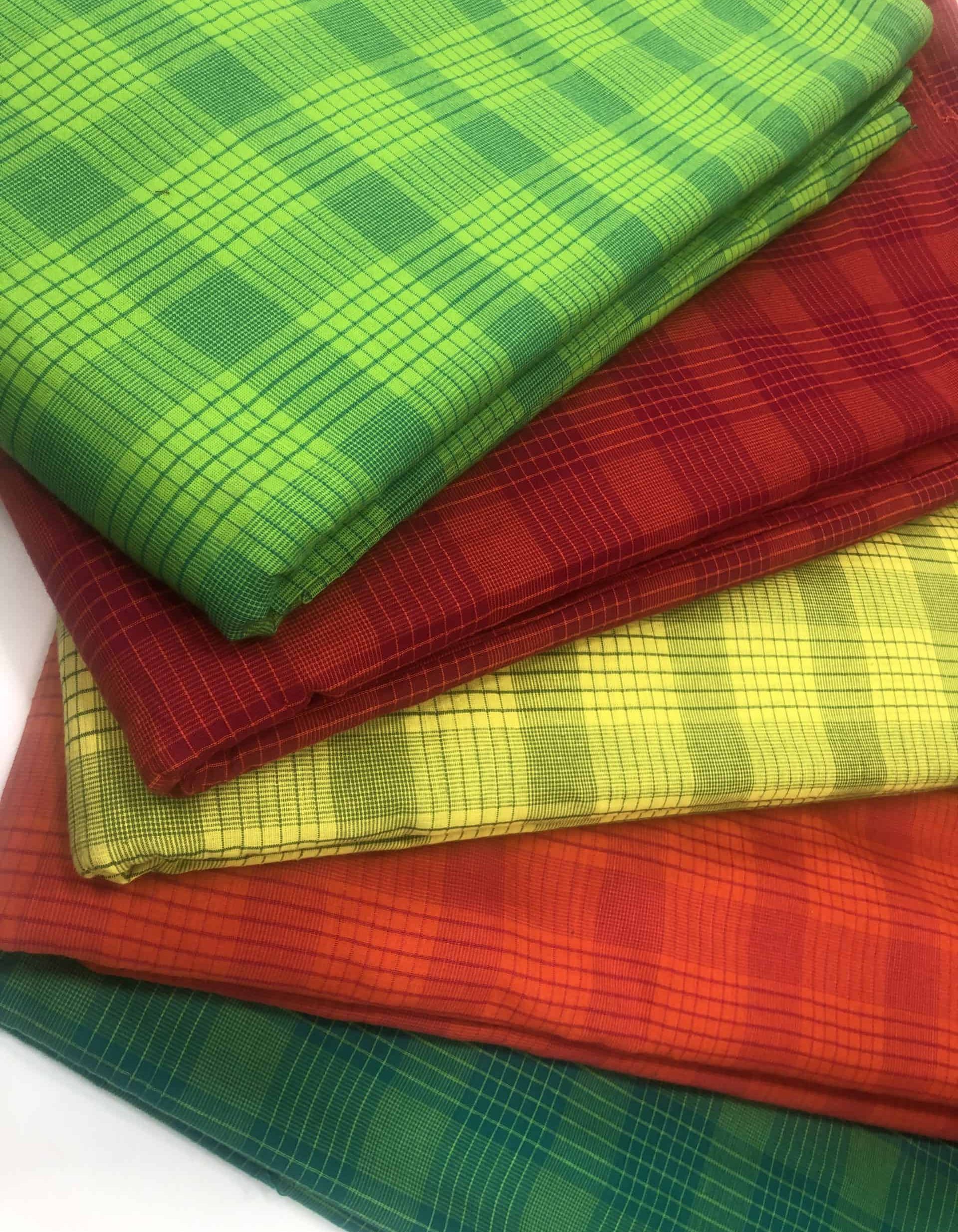 Handloom Cotton Checks