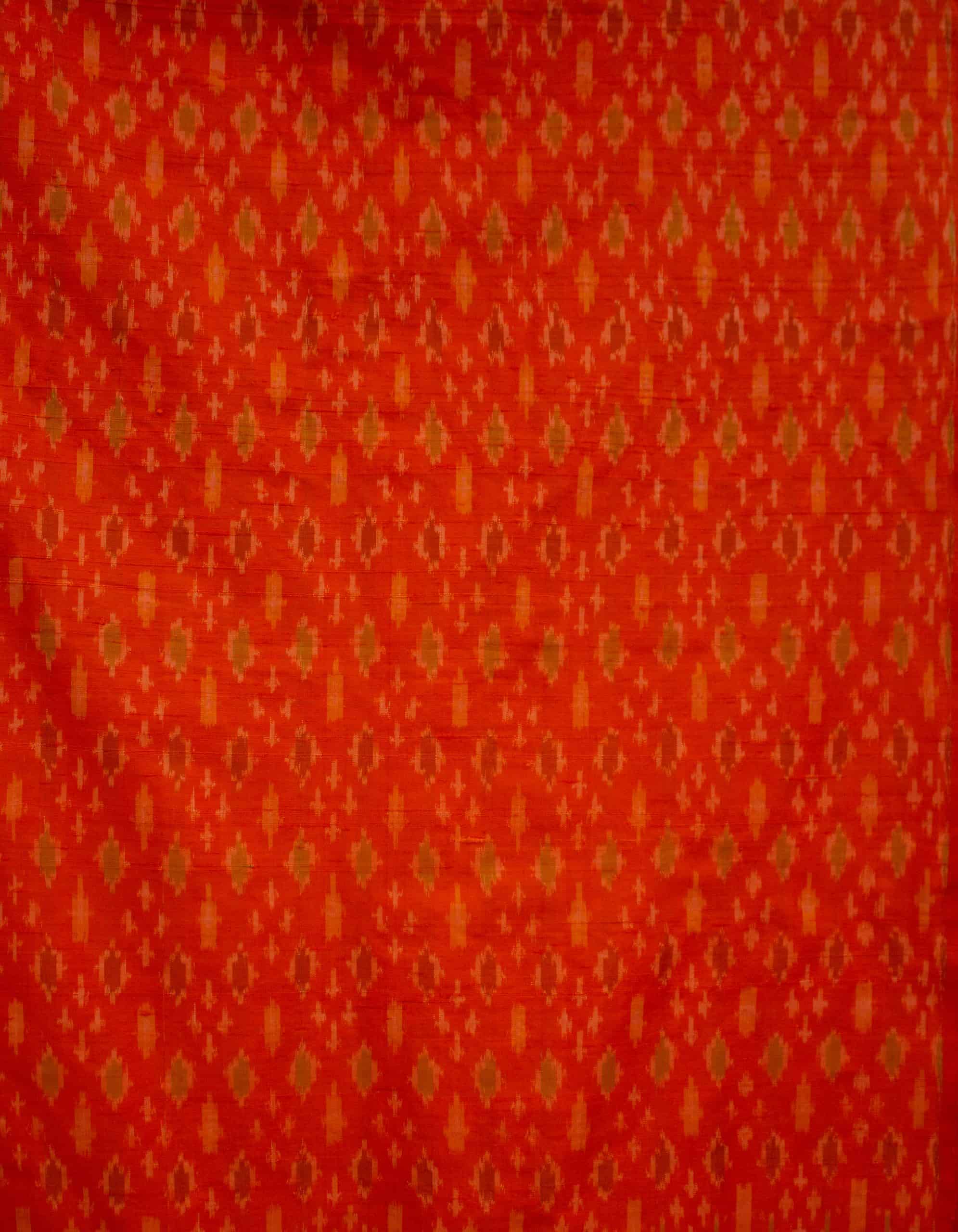 Raw Silk Ikat